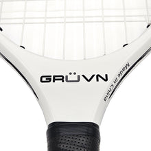 Load image into Gallery viewer, GRÜVN Rally Racket HAVOC Not official TYPTI racket black and white
