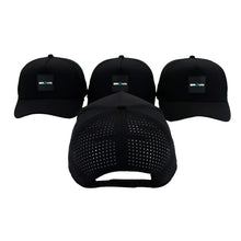 Load image into Gallery viewer, GRUVN snapback hat black pickleball
