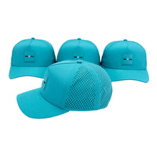 Load image into Gallery viewer, GRUVN snapback hate teal blue pickleball
