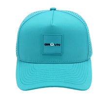 Load image into Gallery viewer, GRUVN snapback hate teal blue pickleball
