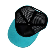 Load image into Gallery viewer, GRUVN snapback hate teal blue pickleball
