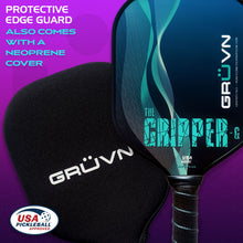 Load image into Gallery viewer, Pickleball Paddle Graphite USAPA Approved GRUVN Gripper-G 3D grip
