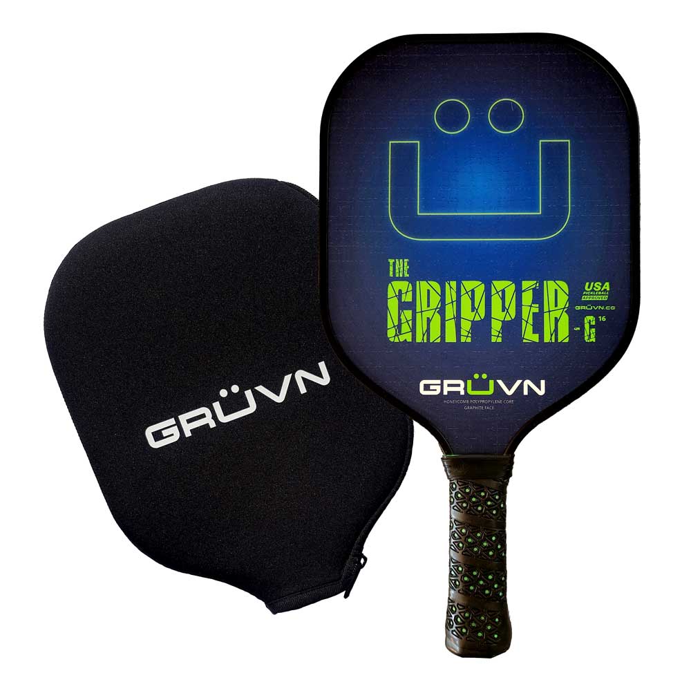 GRUVN Gripper-G16 graphite pickleball paddle 16mm