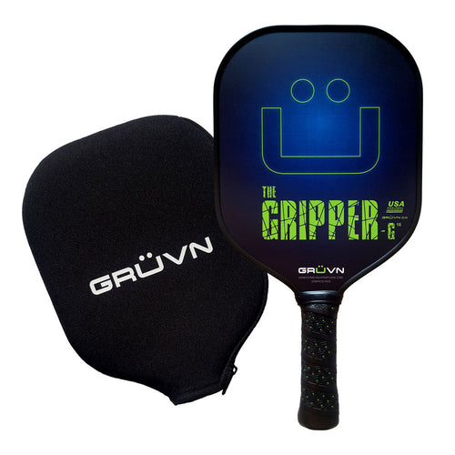 GRUVN Gripper-G16 graphite pickleball paddle 16mm