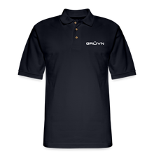 Load image into Gallery viewer, GRÜVN Men&#39;s Pique Polo Shirt - 3 Colors - midnight navy
