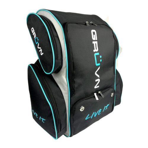 Tour backpack GRUVN pickleball bag racquet bag black blue