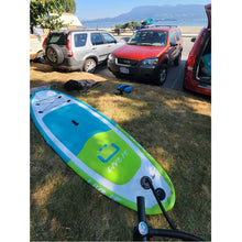 Load image into Gallery viewer, GRUVN All Around Inflatable Paddle Board Package iSUP

