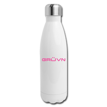 Load image into Gallery viewer, GRÜVN Insulated Stainless Steel Water Bottle - Pink (3 Styles) - white

